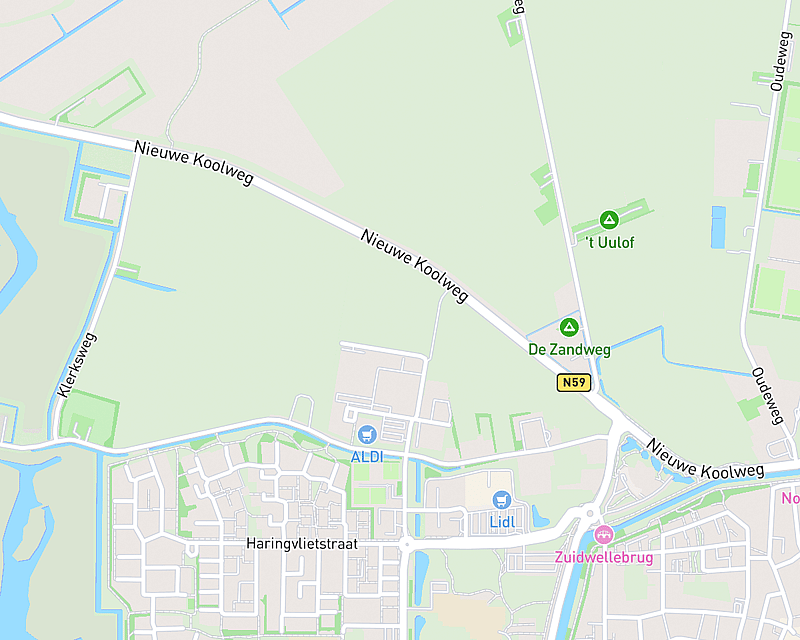 Een kaart met de locatie van AniCura Zierikzee