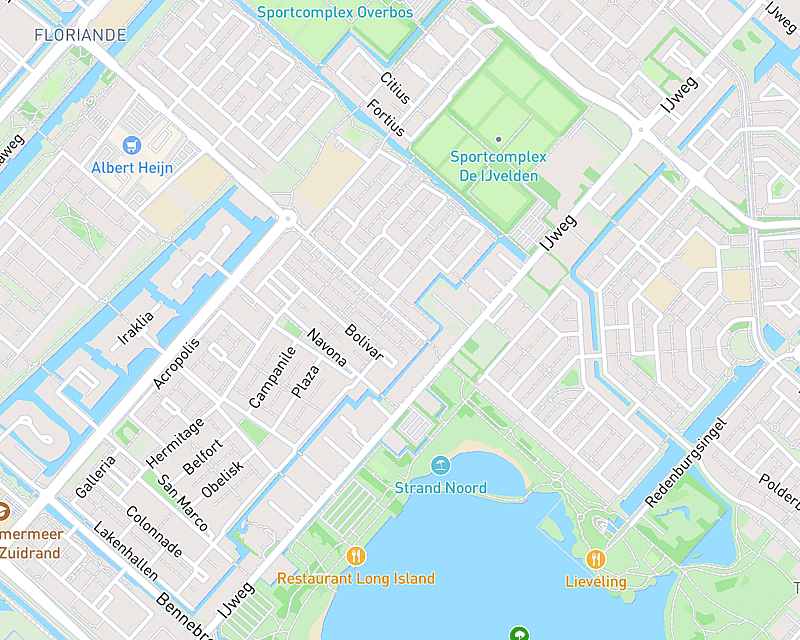 Een kaart met de locatie van AniCura Hoofddorp - IJweg (permanent gesloten)