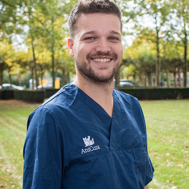 Foto van Freek van Bree, Dierenarts