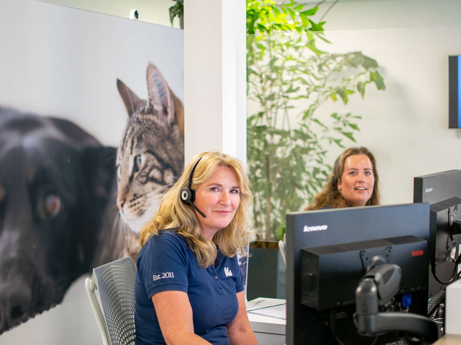 Receptie dierenkliniek AniCura de Tweede Lijn