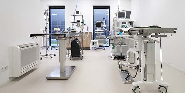 Moderne operatiekamer bij AniCura Dierenziekenhuis Breda
