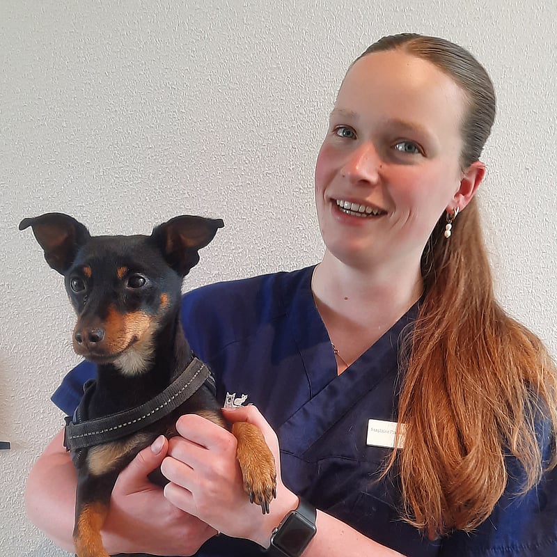 Foto van Kim Zeeven, Paraveterinair